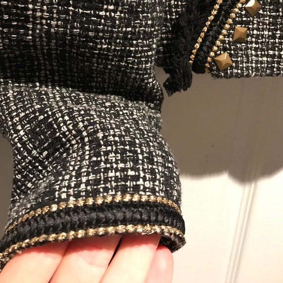 Madison Scotch tweed and tassel blazer - Picture 4 of 4